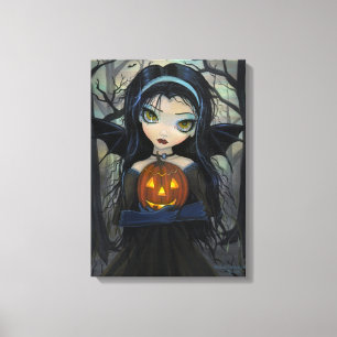 Octobre Woods Halloween Vampire toile Imprimer