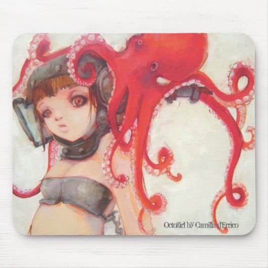 Octogirl Mousepad Muismat (Voorkant)