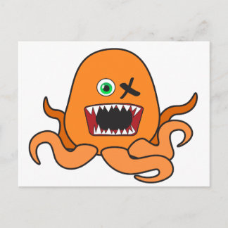 octomonster oranje.ai briefkaart