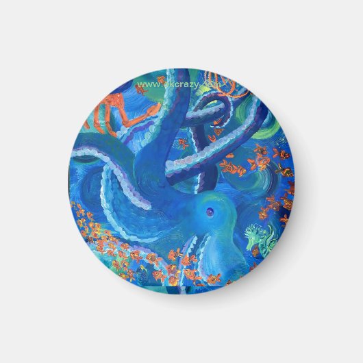 Octopacifica Magneet (Voorkant)