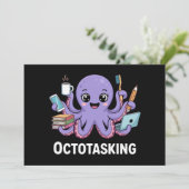 Octopasken in multitaskmodus kaart (Staand voorkant)