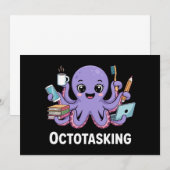 Octopasken in multitaskmodus kaart (Voorkant / Achterkant)