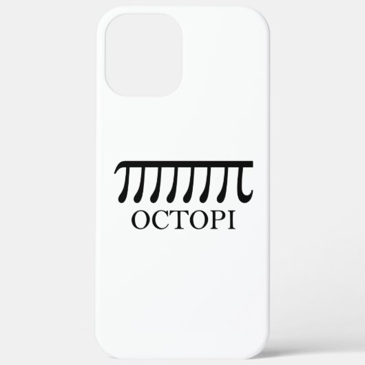 Octopi - Funny Pi Octopus Wiskunde Case-Mate iPhone Case (Achterkant)