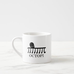 Octopi - Funny Pi Octopus Wiskunde Espresso Kop