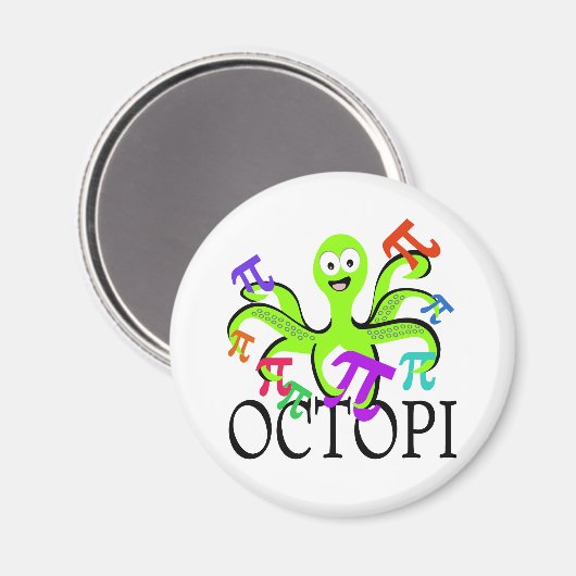 Octopi Magneet (Voorkant / Achterkant)