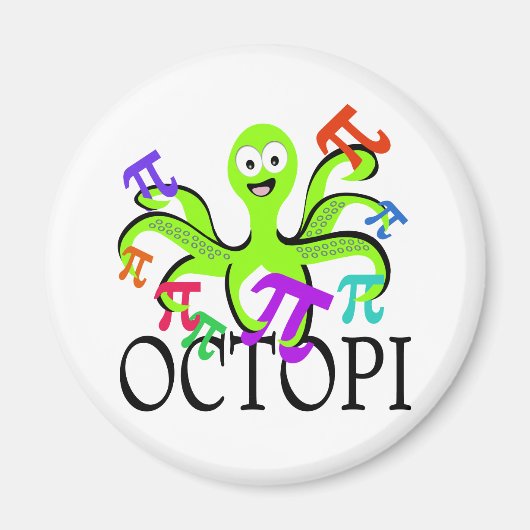 Octopi Magneet (Voorkant)