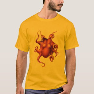  Octopi zee Squid Steampunk Octopus T-shirt