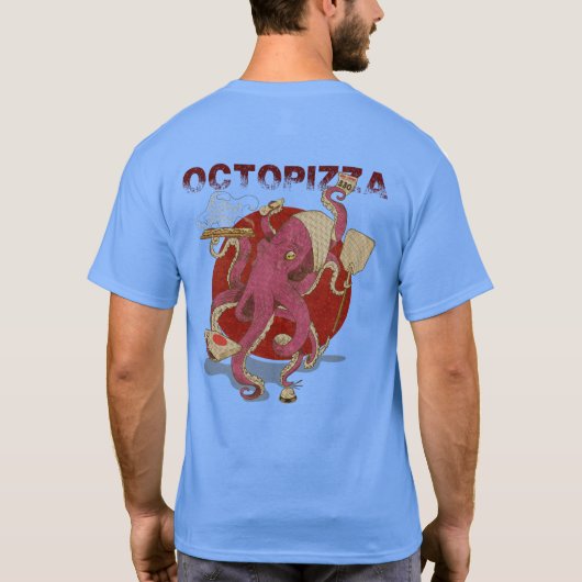 Octopizza T-shirt (Achterkant)