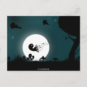 Octopuce du soir briefkaart