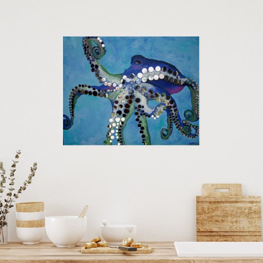 Octopus1 Poster (Keuken)