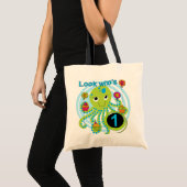 Octopus 1e Verjaardag T-shirts en geschenken Tote Bag (Voorkant (product))