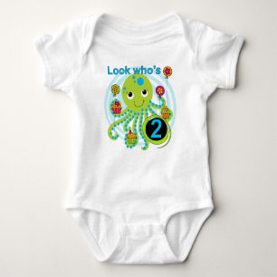 Octopus 2e anniversaire T-shirts et cadeaux