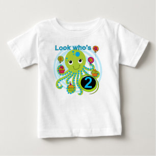 Octopus 2e Verjaardag T shirten en geschenken