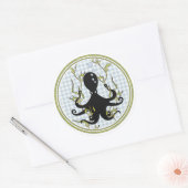 Octopus 3" Stickers (Envelop)
