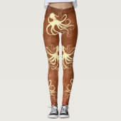 Octopus à la crème au chocolat - Leggings (Devant)