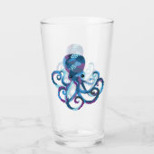 Octopus à tambour en verre à boire (Dos)