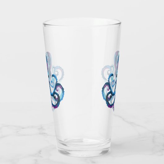 Octopus à tambour en verre à boire (Droite)