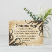 octopus aankondiging (Staand voorkant)