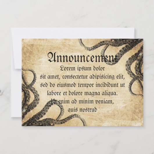 octopus aankondiging (Voorkant)