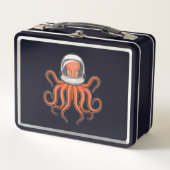 Octopus als astronaut (Voorkant)