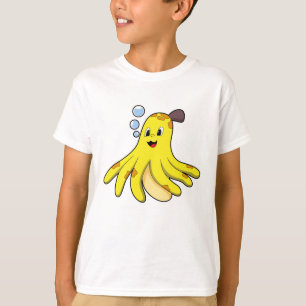 Octopus als Banana T-shirt