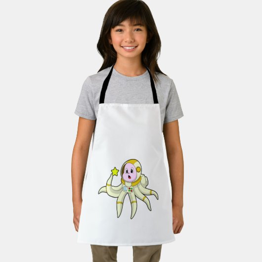 Octopus als duiker met ster schort (Insitu)