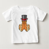 Octopus als Gentleman met bovenste hoed (Voorkant)