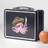 Octopus als Piraat met Saber & Eye patch (In situ)
