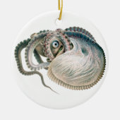 Octopus Argonaut, Mariene Levensdieren Keramisch Ornament (Voorkant)