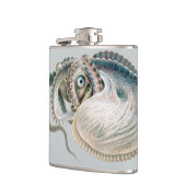  octopus argonaut, zeedieren heupfles (Links)
