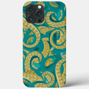 Octopus Art - Abstract - Tekening - Modern iPhone 13 Pro Max Hoesje