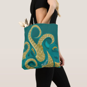 Octopus Art Draagtas