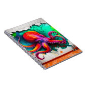 Octopus Art Notitieboek (Rechterzijde)