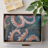 Octopus Art Onderwater Tissuepapier (Geschenk)