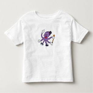 Octopus as Magician with Hat Kinder Shirts