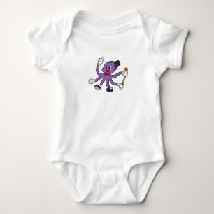 Octopus as Magician with Hat Romper