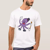 Octopus as Magician with Hat T-shirt (Voorkant)