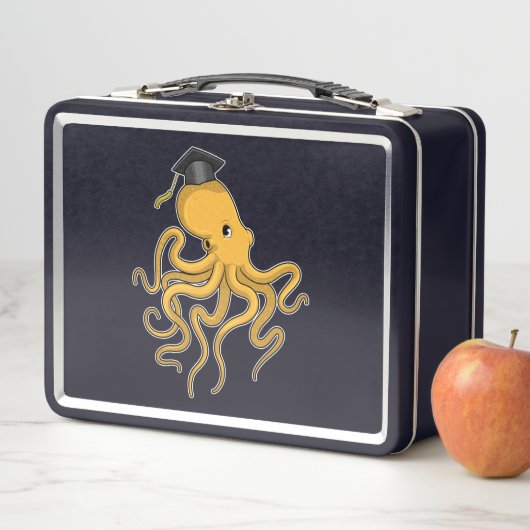 Octopus as Student with Diploma (In situ)