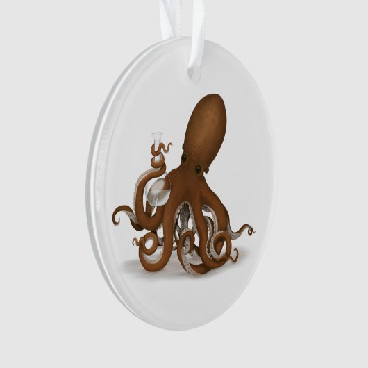 Octopus avec Fiole Mollusk Cephalopod Steampunk (devant)