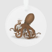 Octopus avec Fiole Mollusk Cephalopod Steampunk (dos)