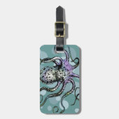 Octopus Bagagelabel (Voorkant verticaal)