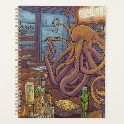 Octopus Bartender Planner (Voorkant)