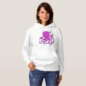 Octopus Baseball Baseball Hoodie (Voorkant volledig)