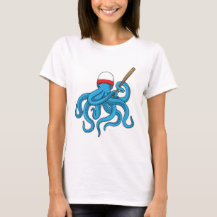 Octopus Baseball Baseball T-shirt