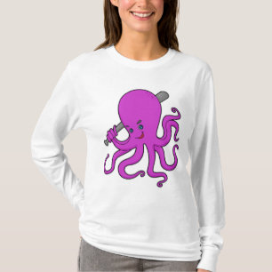Octopus Baseball Baseball T-shirt