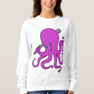 Octopus Baseball Baseball Trui