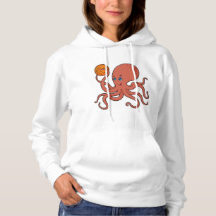 Octopus Basketball speler Basketball Hoodie