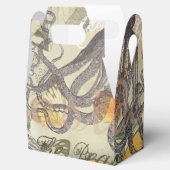 Octopus Beach Antiek kuststeampunk Bedankdoosjes (Geopend)