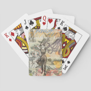 Octopus Beach Antiek kuststeampunk Speelkaarten