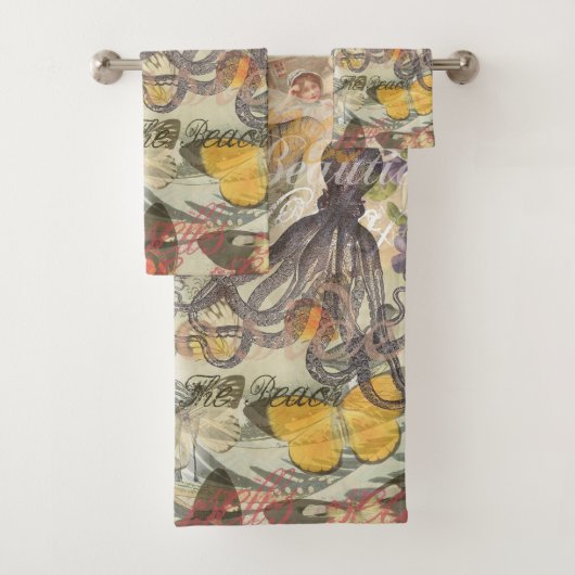 Octopus Beach Antique Côte Steampunk (En situation)